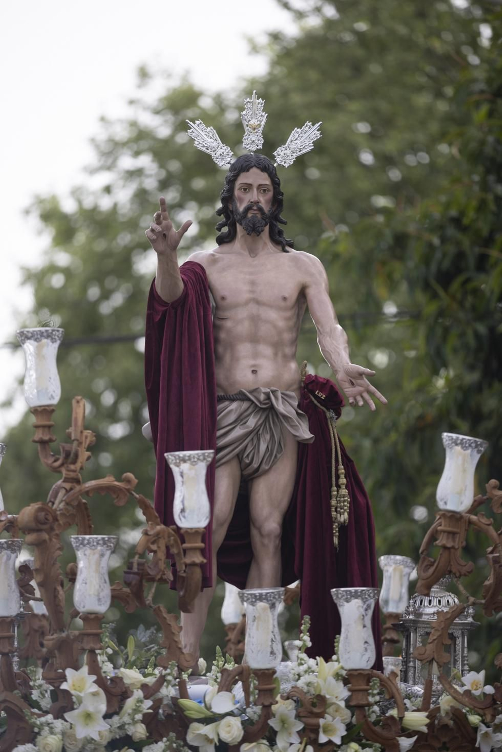 La Hermandad del Resucitado de la Semana Santa de Huelva 2023, en imágenes