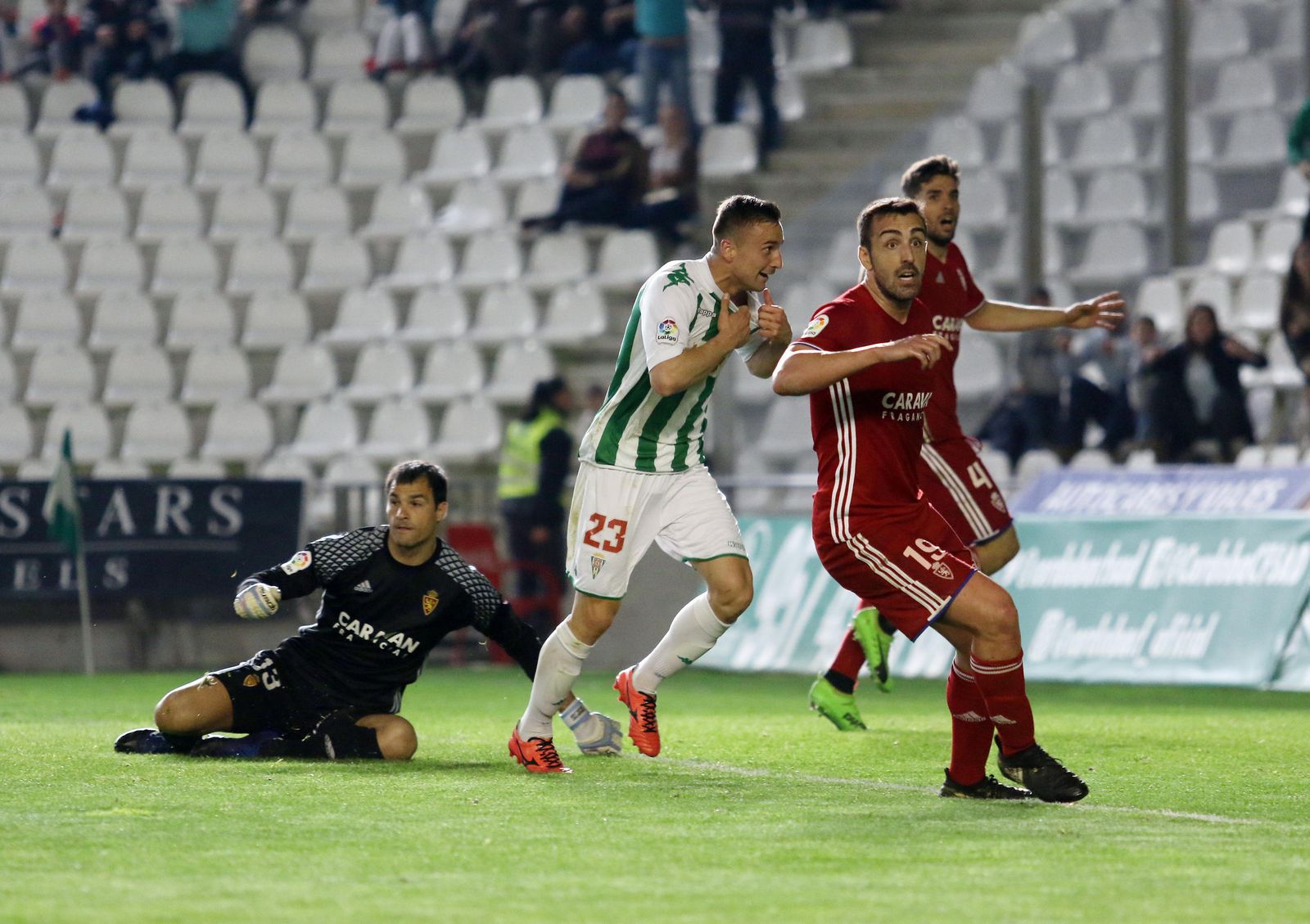 Las imágenes del Córdoba-Zaragoza