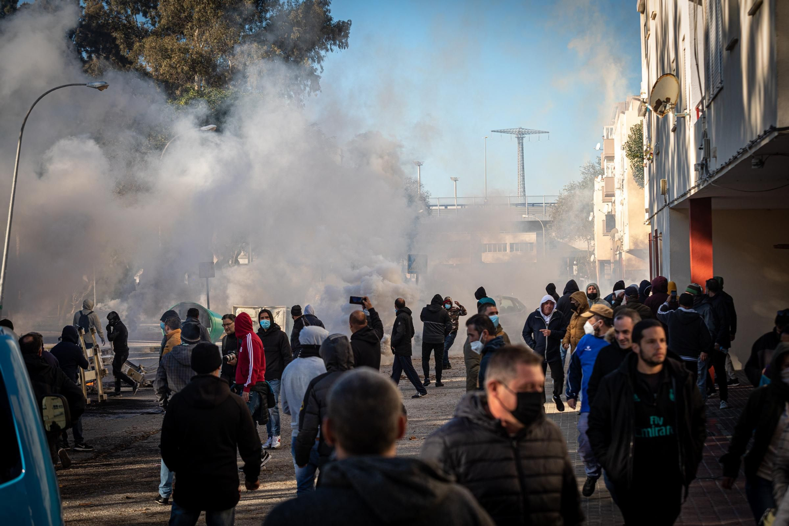 Imágenes de la novena jornada de huelga del metal en Cádiz