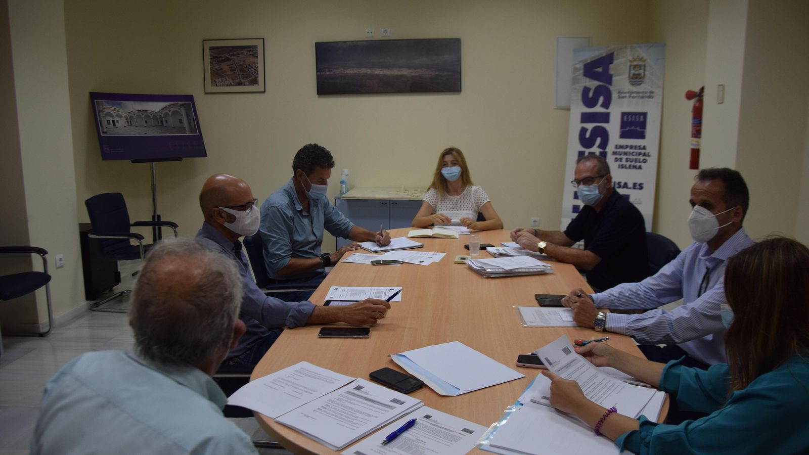 Reunión del consejo de administración de Esisa.