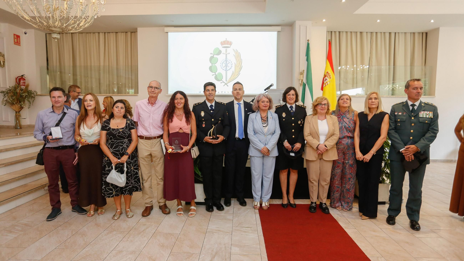 Fotos de la celebración del día de la Merced en Algeciras, patrona de Instituciones Penitenciarias