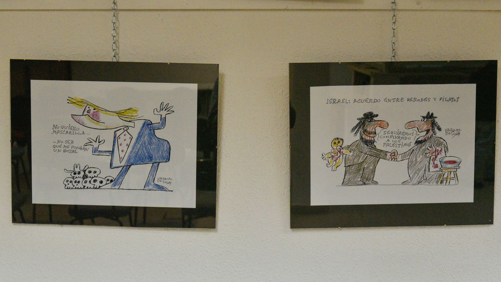 Exposición de Andres Vazquez de Sola en el Ateneo Republicano en Algeciras