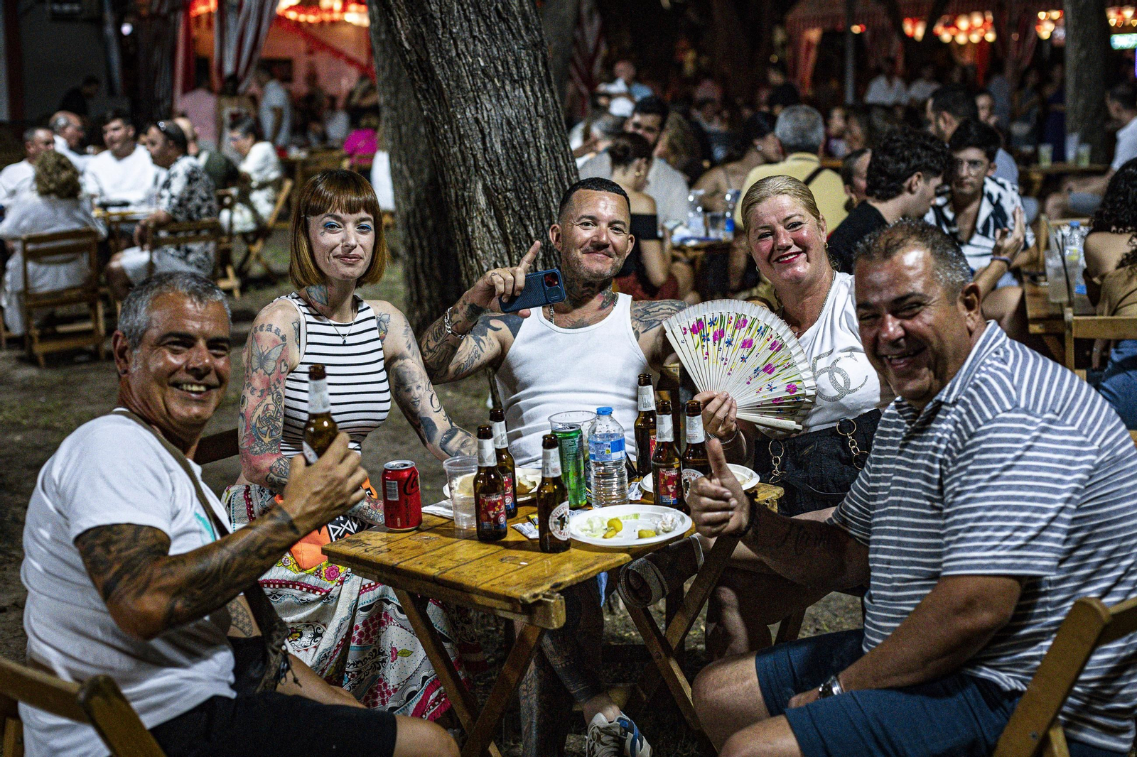Búscate en las imágenes del jueves de la Feria del Carmen y de la Sal 2025 en San Fernando