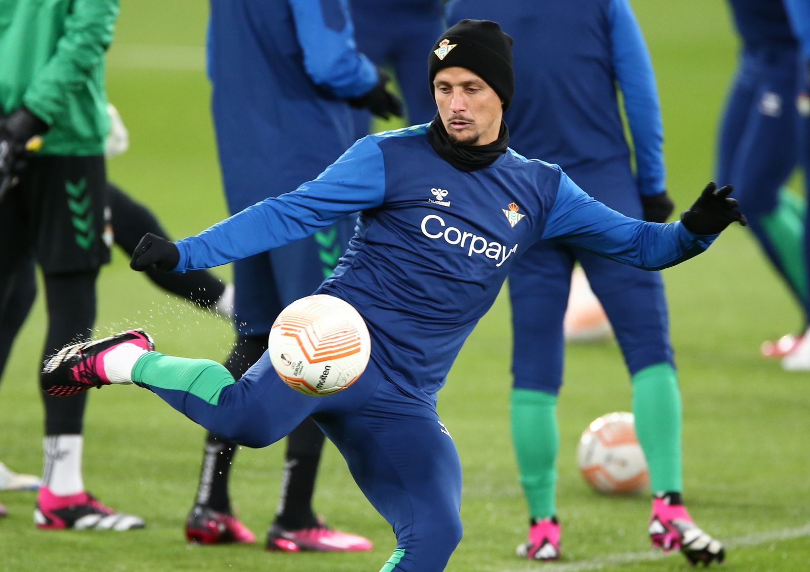 Las fotos previas del Manchester United-Betis