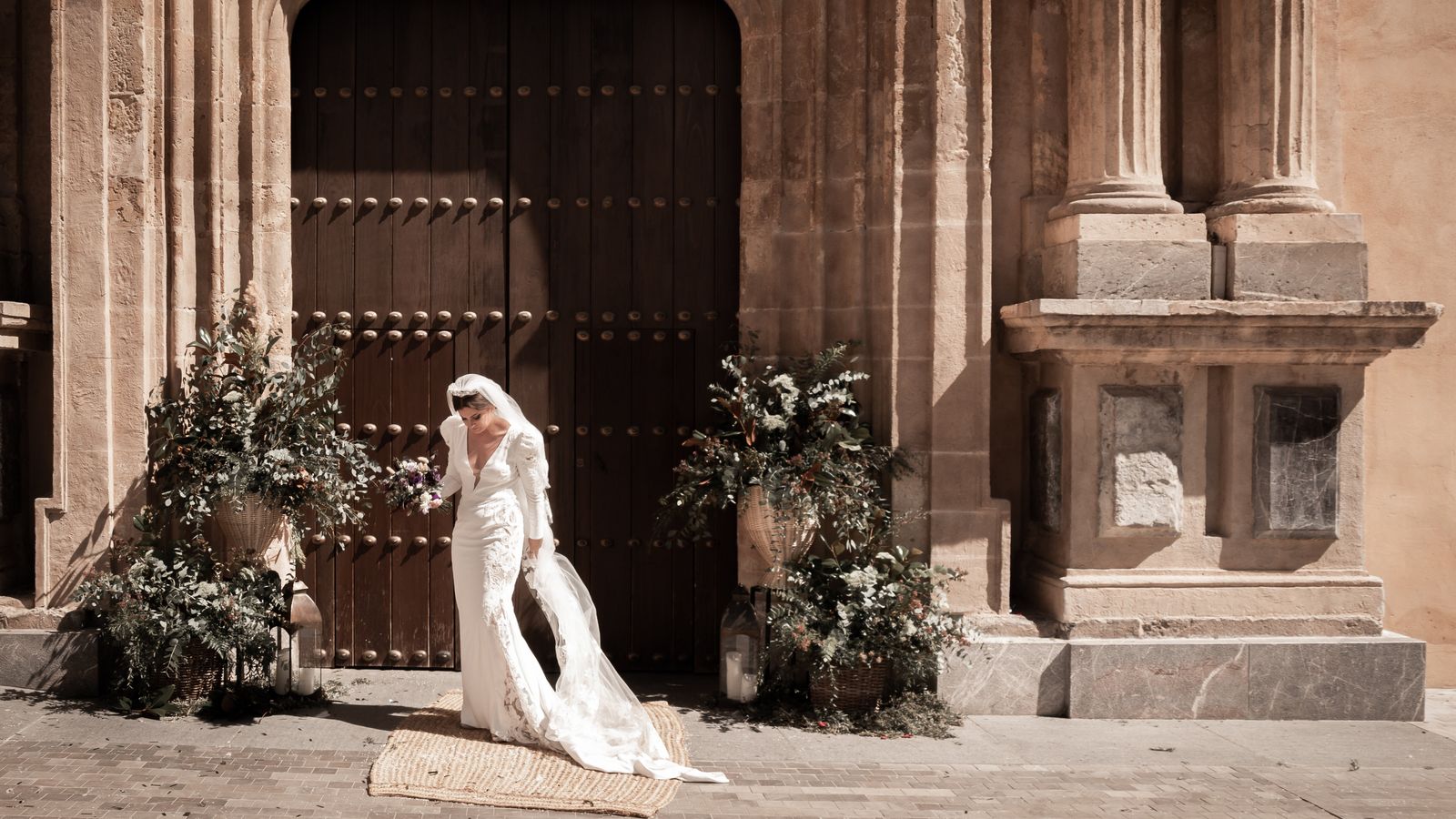 Ceremonia de una boda en Sevilla.