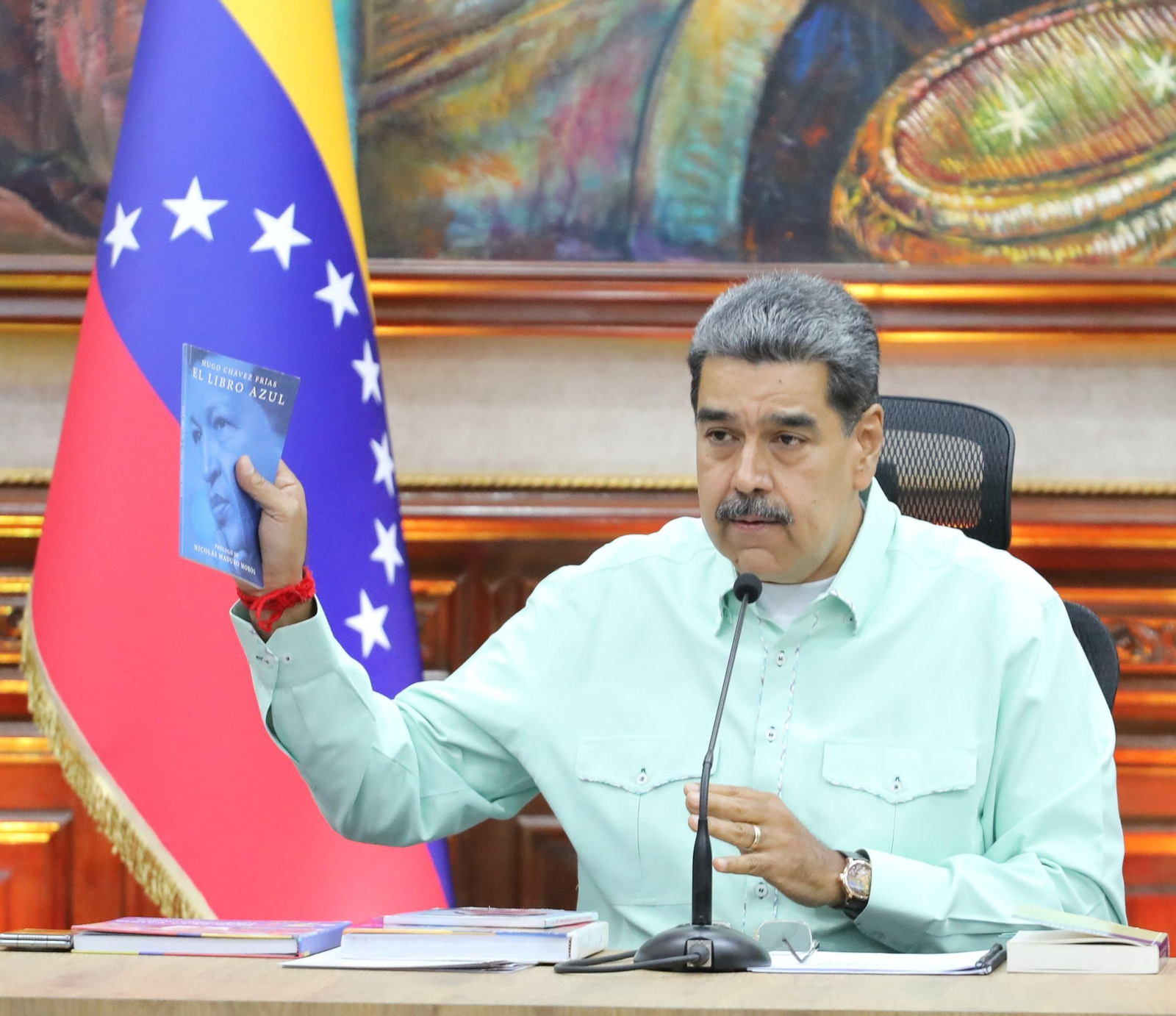 Nicolás Maduro, durante un discurso reciente.
