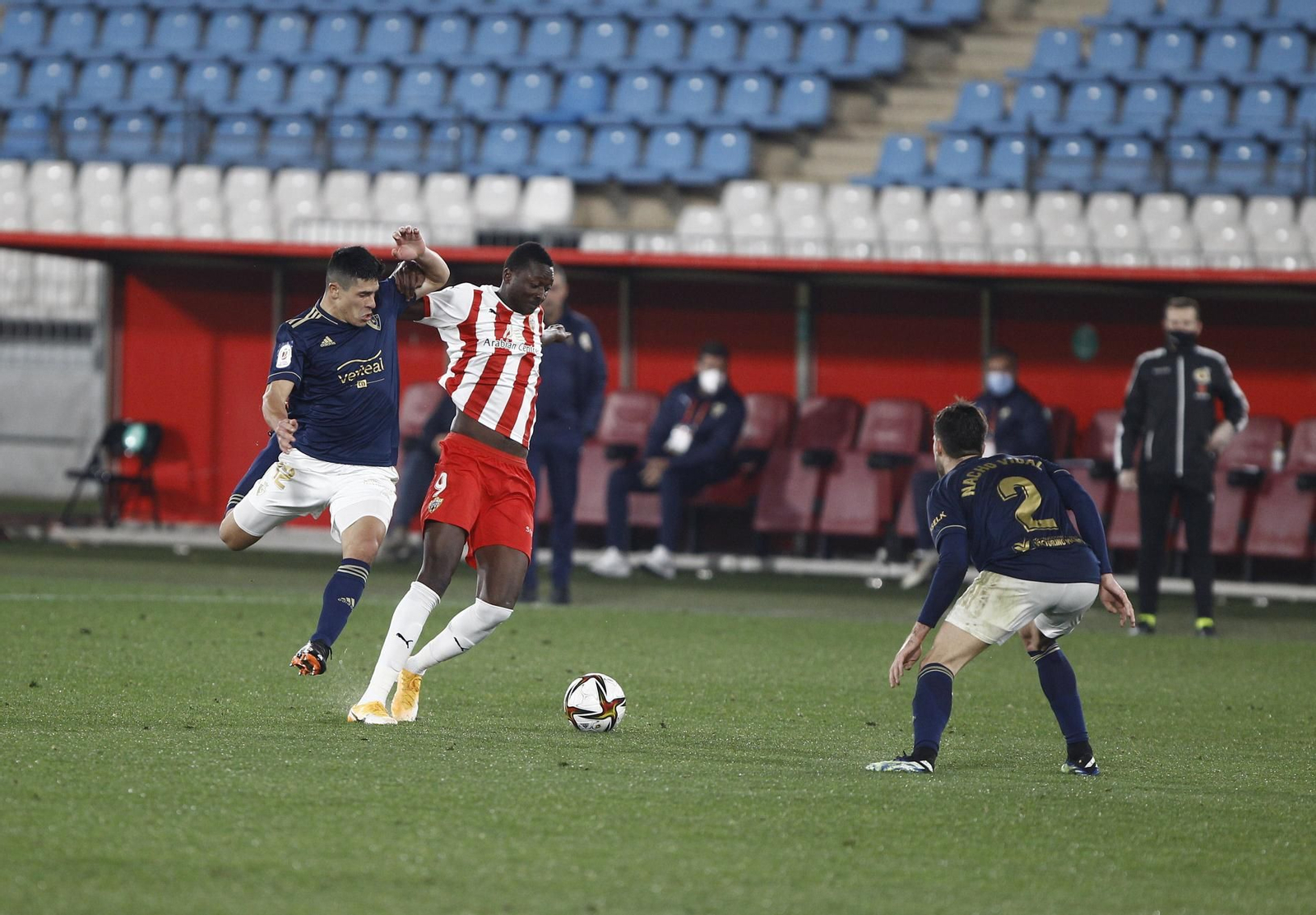 Fotogalería U.D. Almería-C.A. Osasuna. Copa del Rey