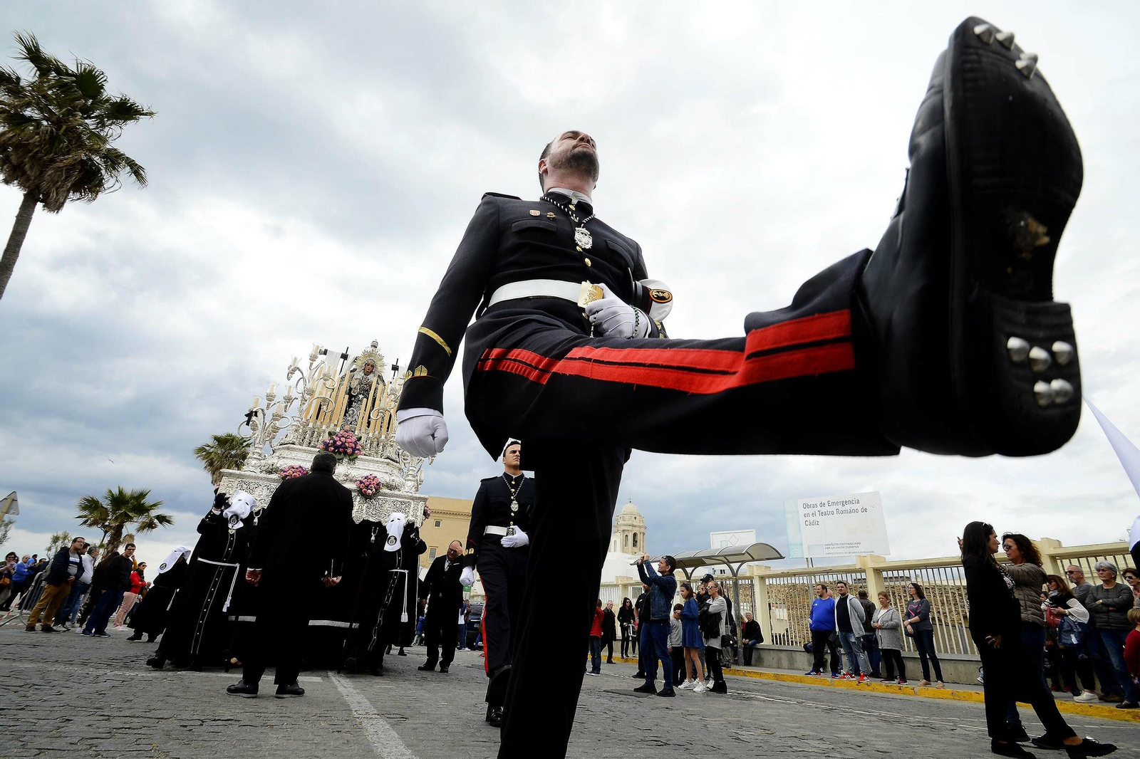 Imágenes de la procesión del Santo Entierro