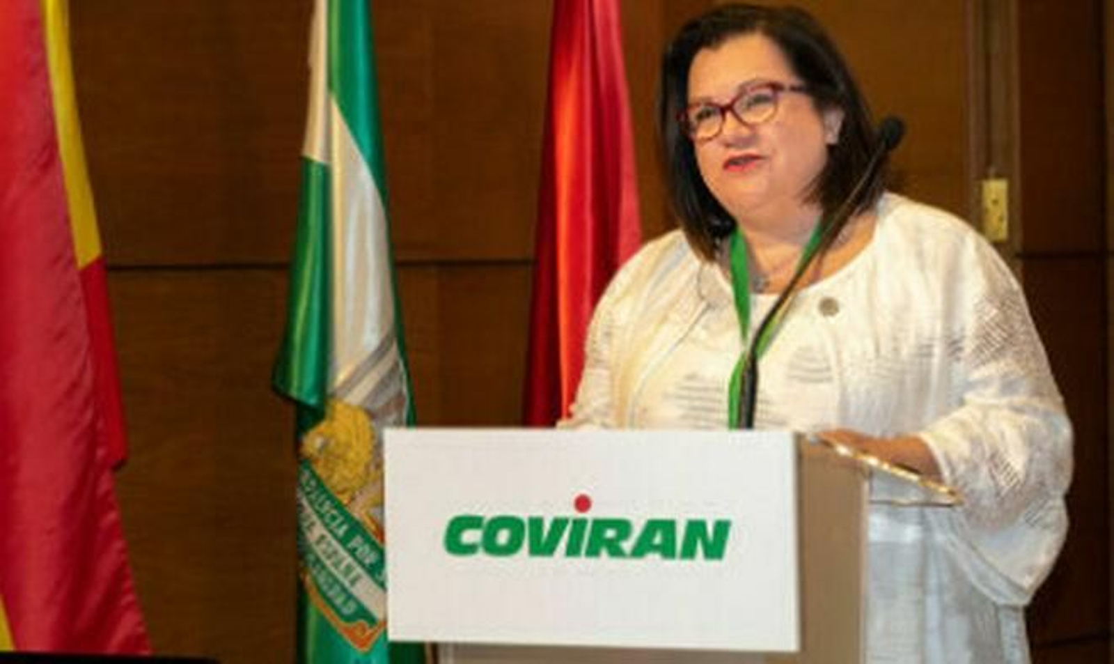 Patro Contreras, primera presidenta del consejo rector de Covirán.