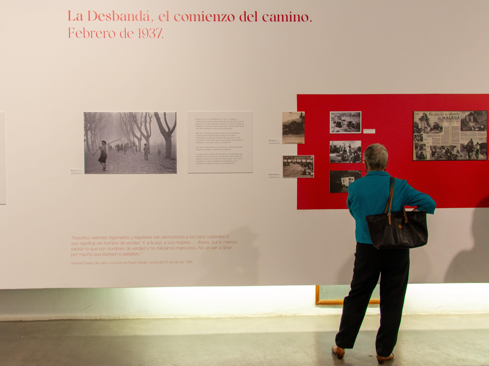Así es la exposición que recupera la memoria de los granadinos del sur de la provincia