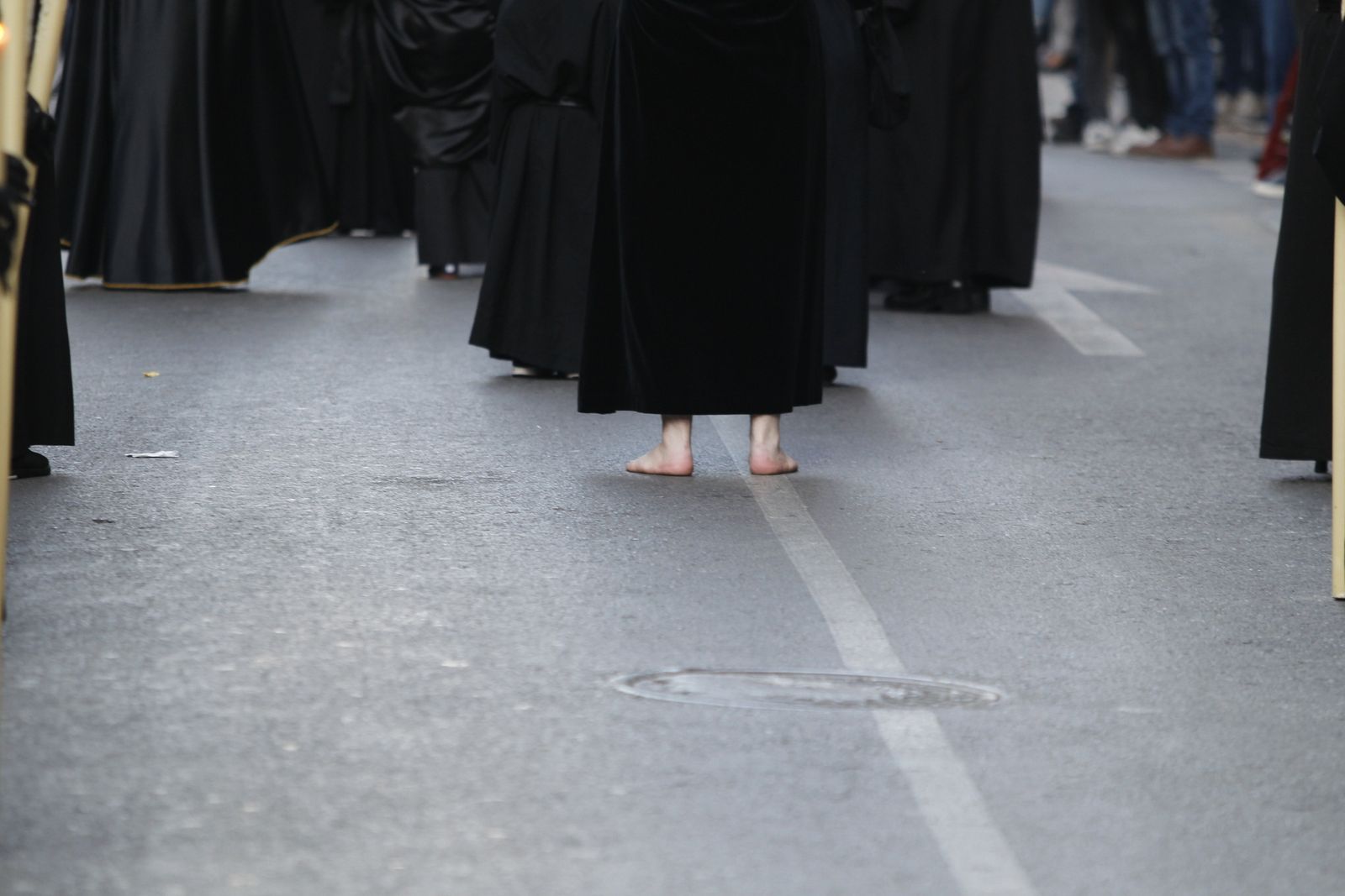 Imágenes de la Procesión del Entierro, Viernes Santo. Semana Santa Almería 2019