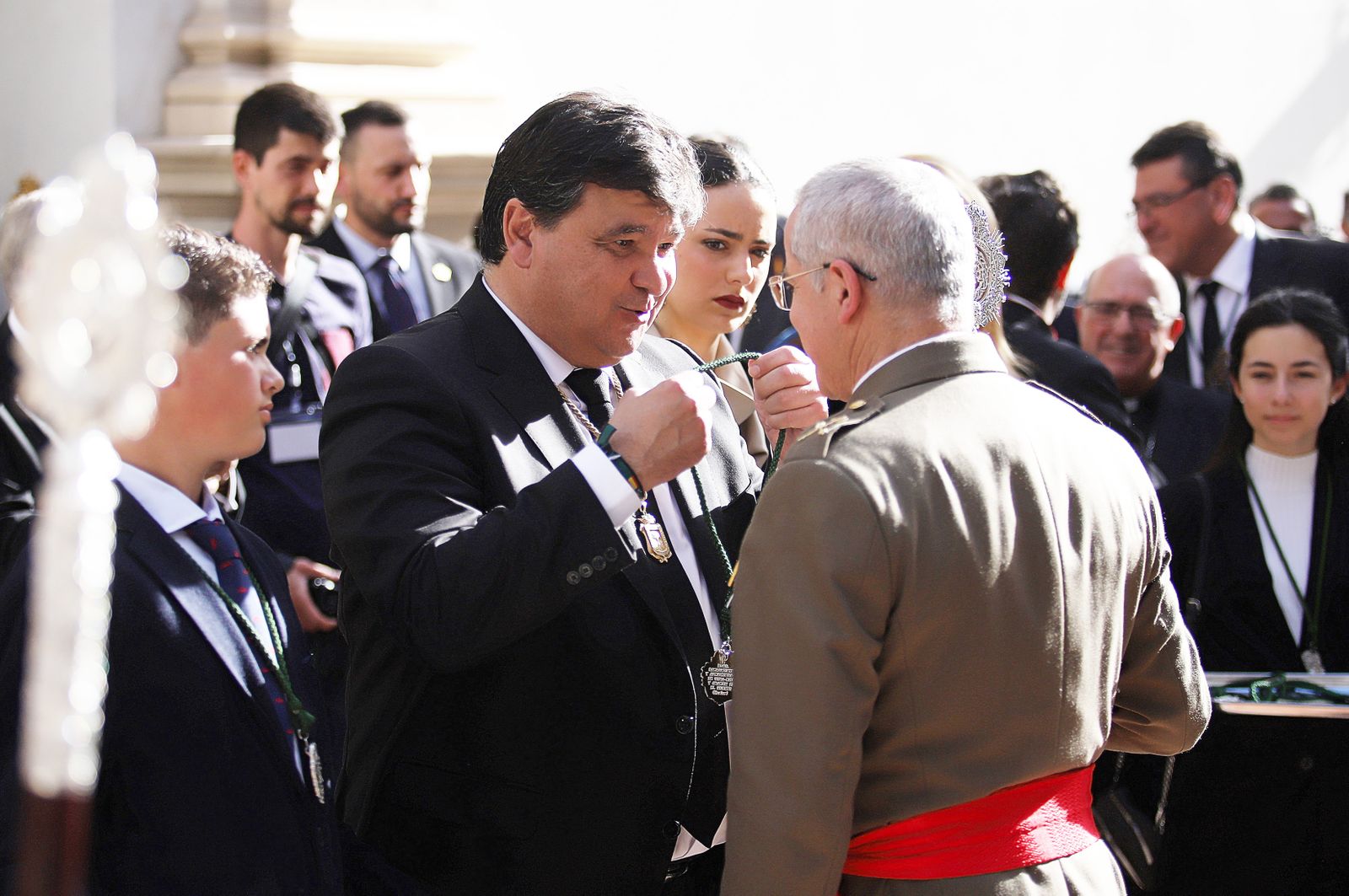 Sábado de Pasión: Imágenes de La Legión con el Cristo de la Vera+Cruz