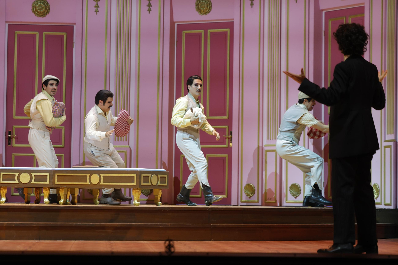 Ensayo general de la ópera 'Ariadne auf Naxos', todas las fotos