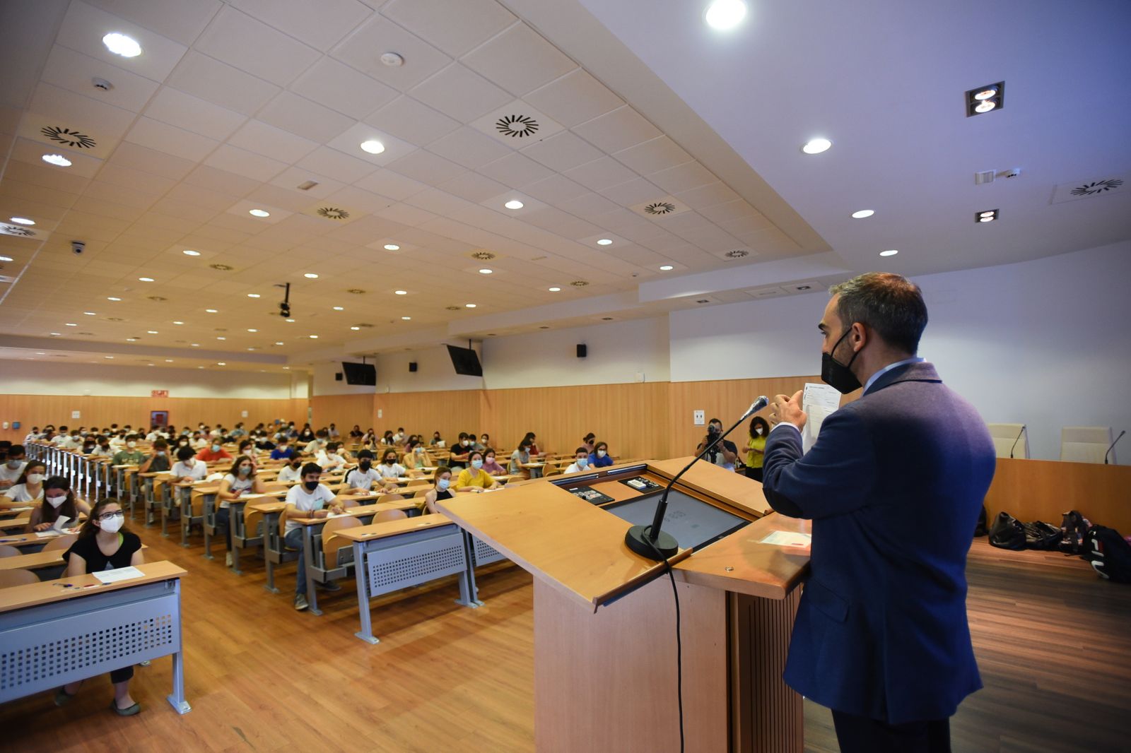 El inicio de los exámenes de Selectividad en Córdoba, en fotografías