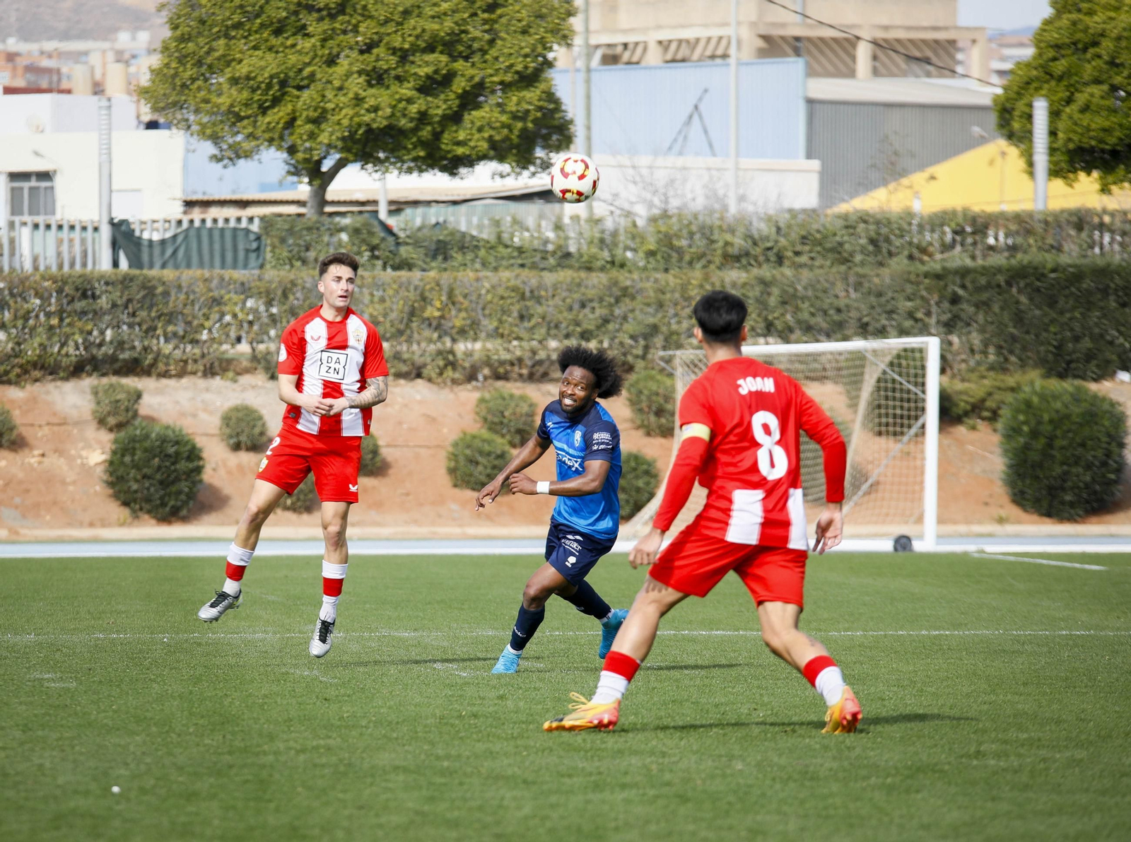 Imágenes del partido entre Almeria B contra Villanovense de segunda RFEF