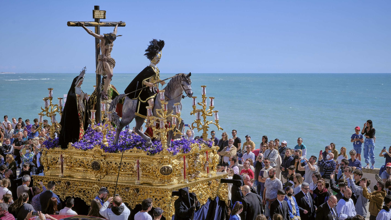 Cofradía de Las Aguas en la Semana Santa de Cádiz 2022