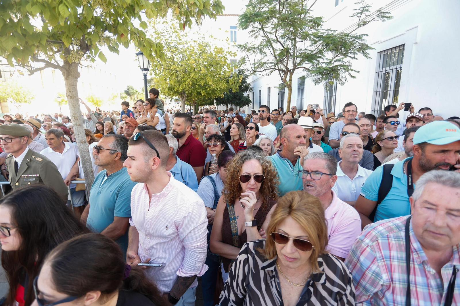 San Roque homenajea al Regimiento Pavía en su 30 aniversario, en imágenes
