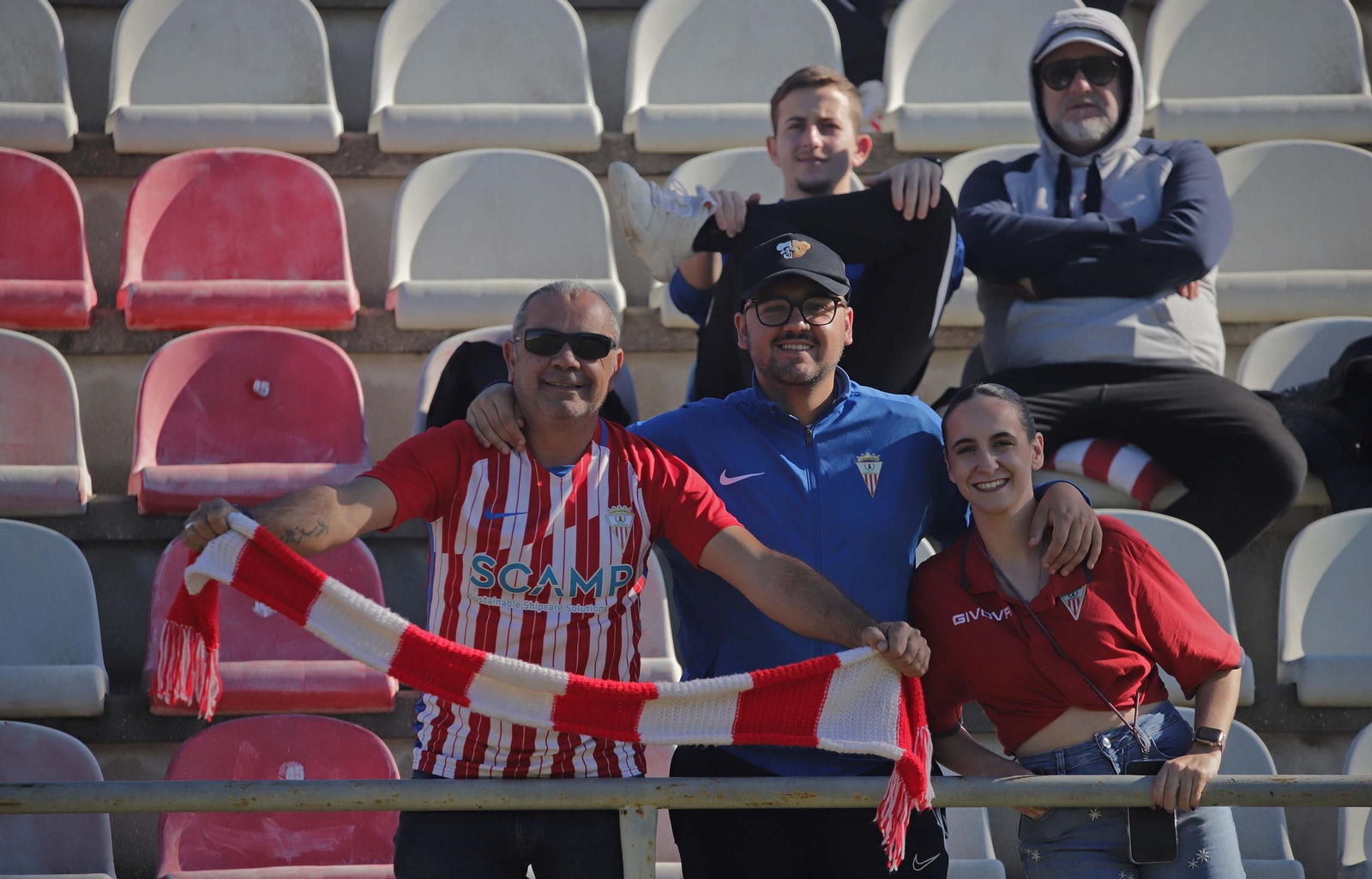 Búscate en el Nuevo Mirador durante el Algeciras - Atlético Madreliño de Primera Federación