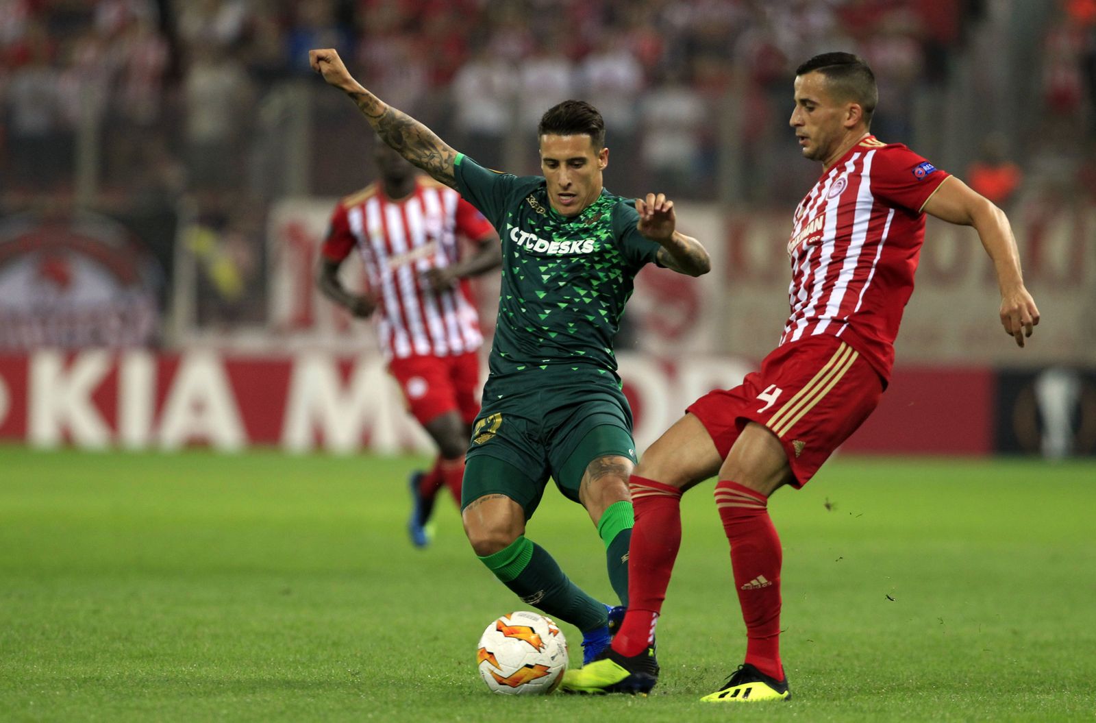 Las imágenes del Olympiacos-Betis