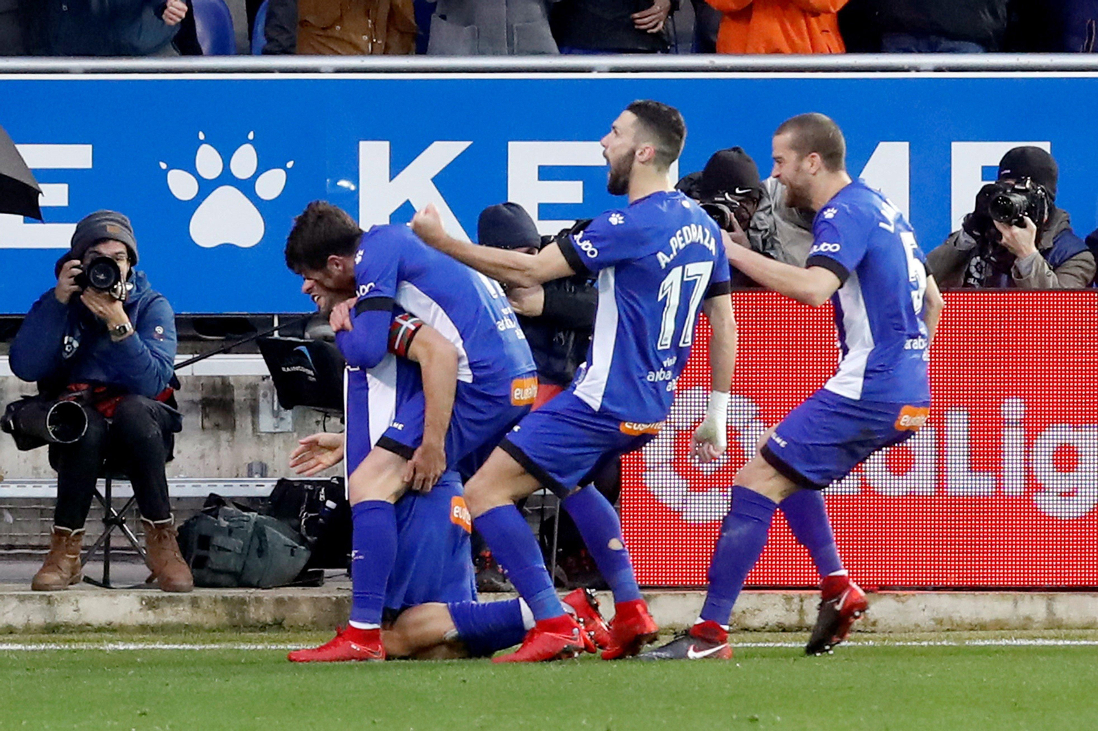 Las imágenes del Alavés-Sevilla