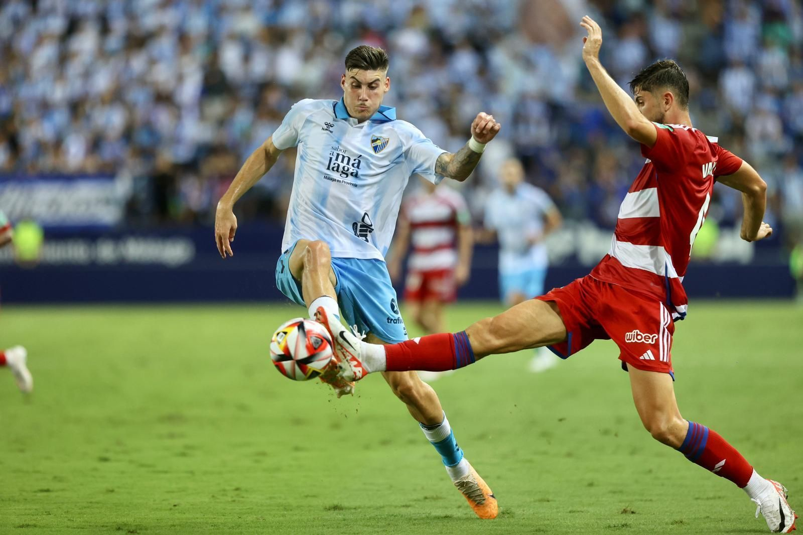 El Málaga CF - Recreativo Granada, en imágenes