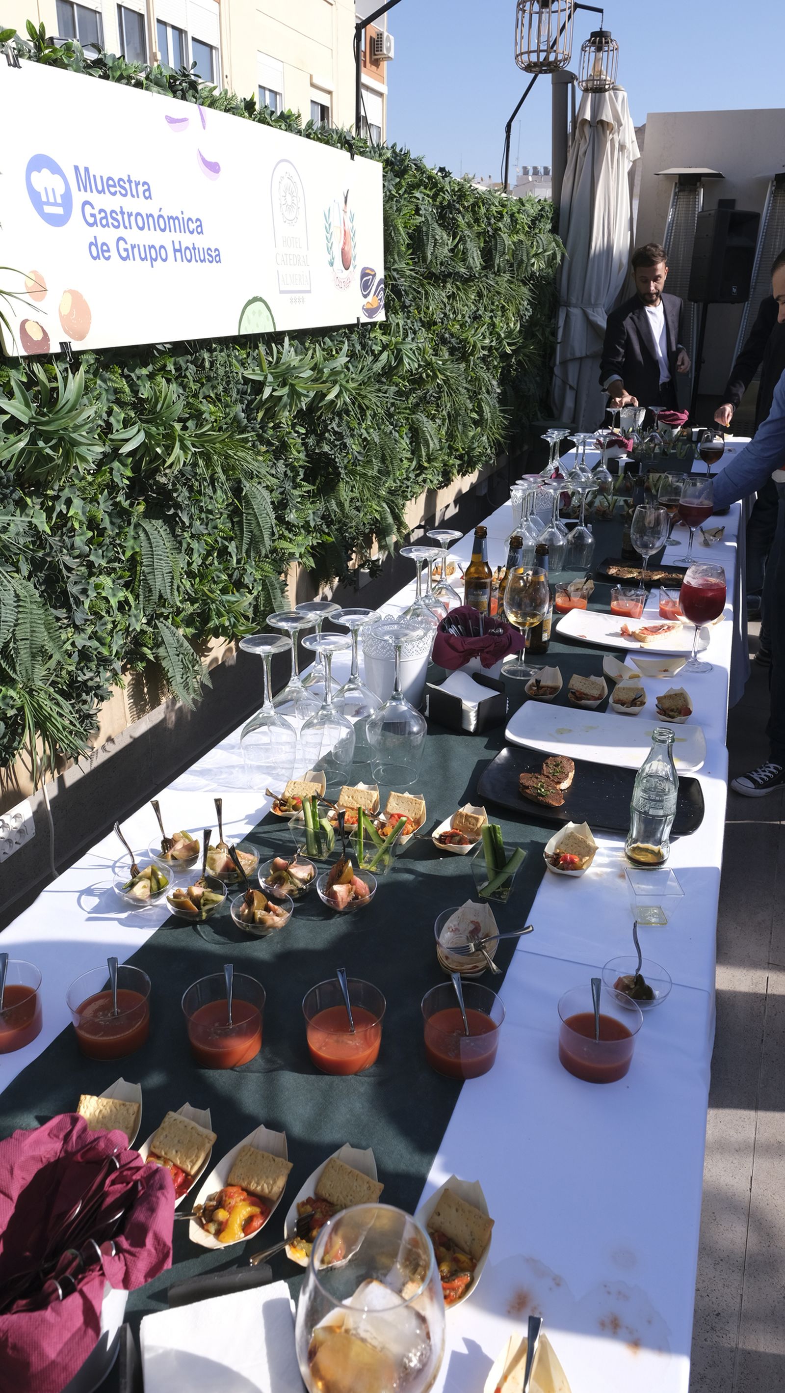 La muestra gastronómica 'Almería con Sabor' en el Hotel Catedral, en fotos