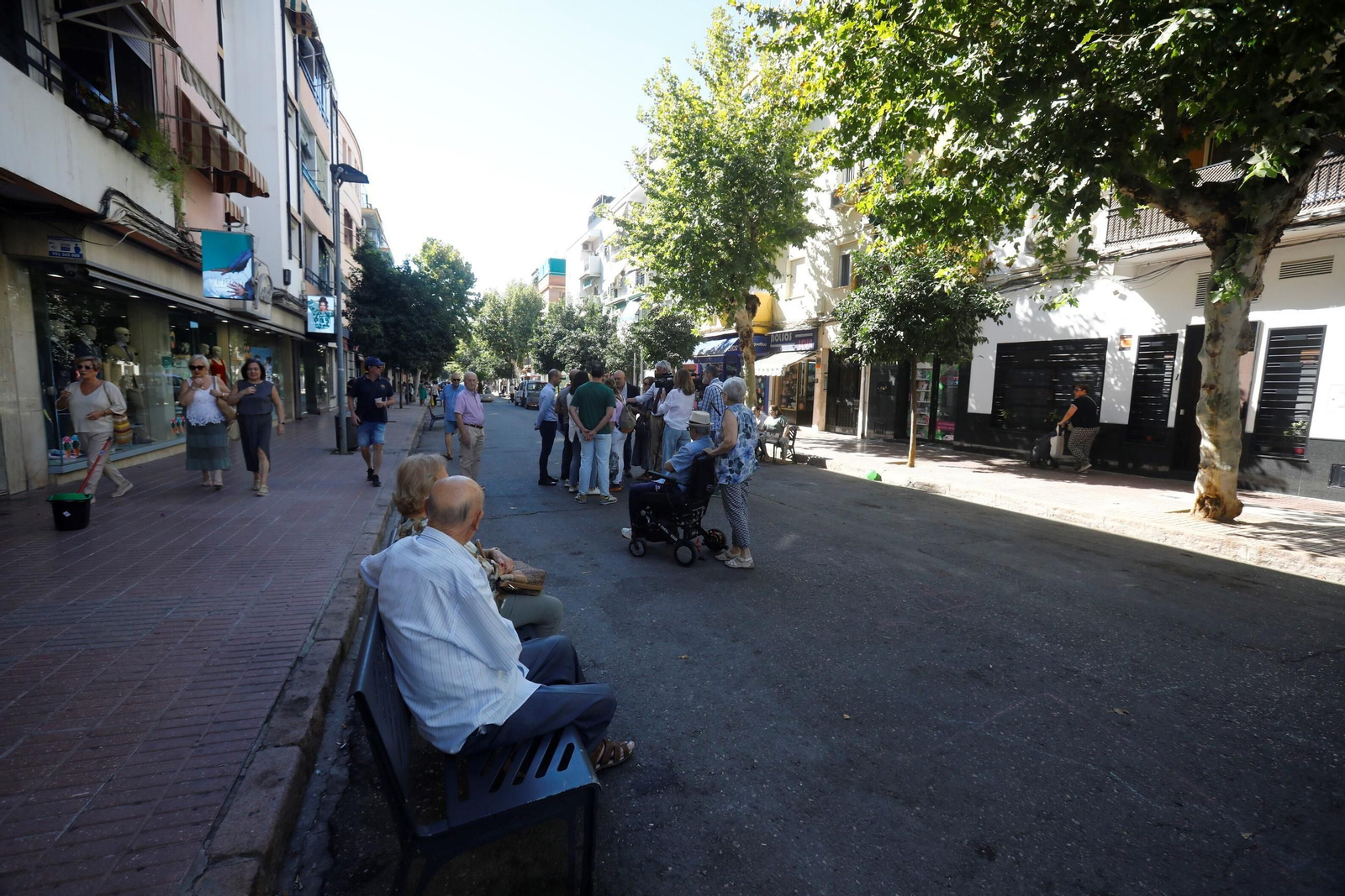 Las imágenes del inicio de las obras de reforma de La Viñuela