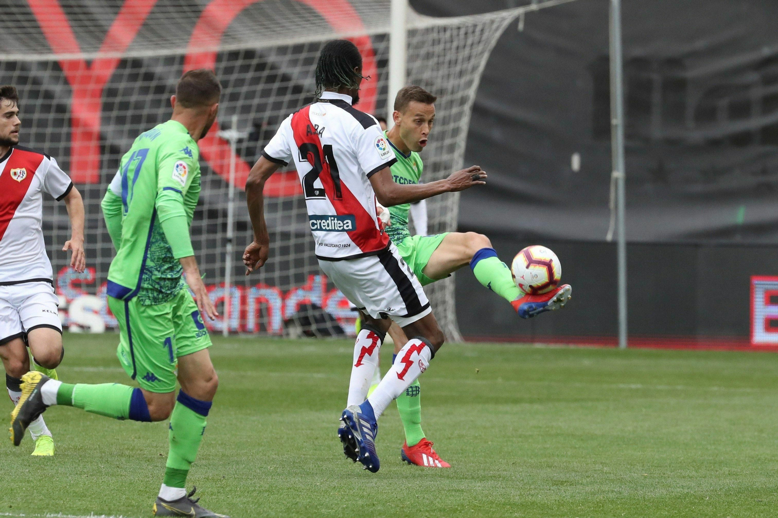 El Rayo-Betis, en imágenes