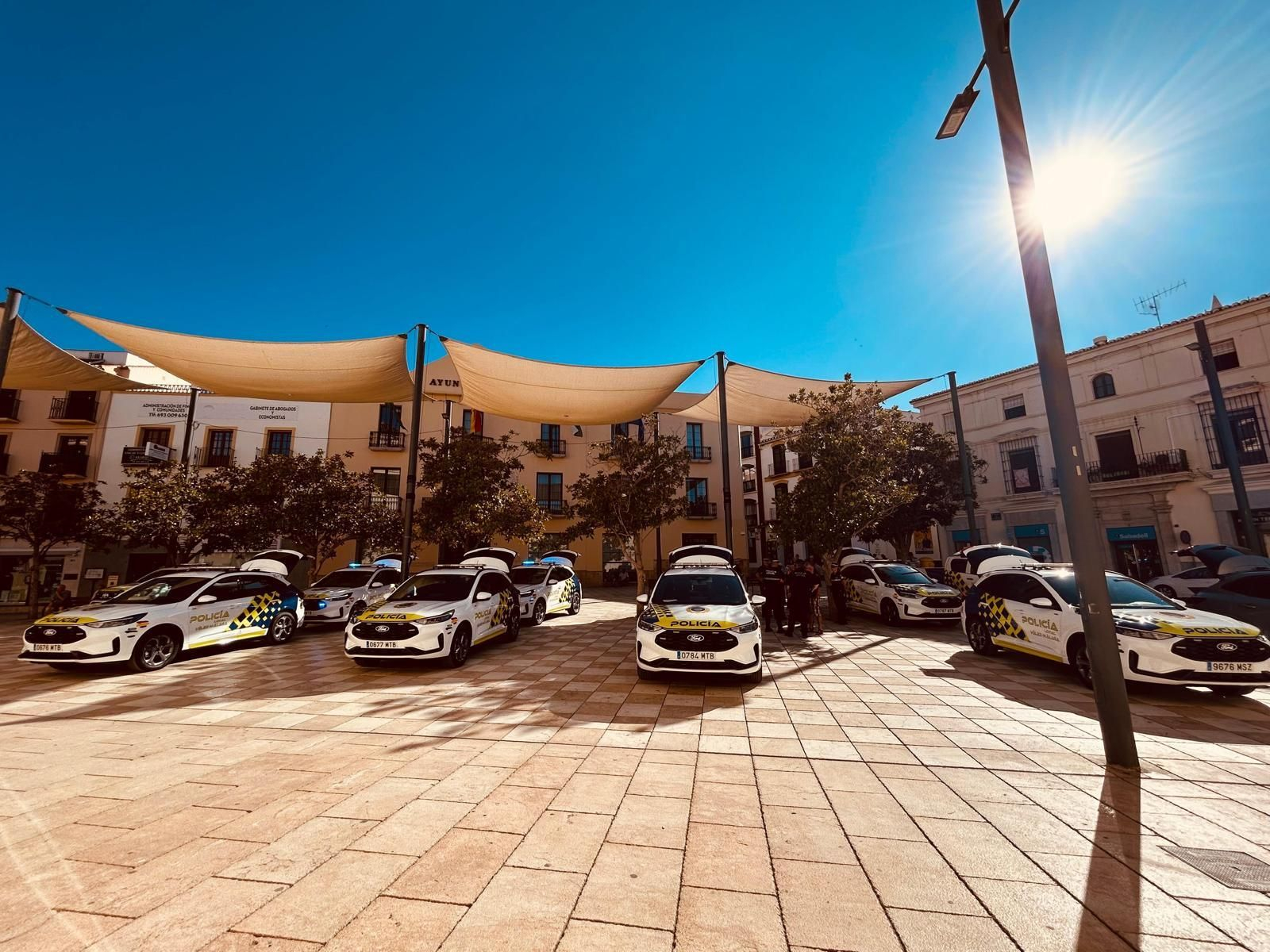 Nueva flota de vehículos para la Policía Local de Vélez-Málaga