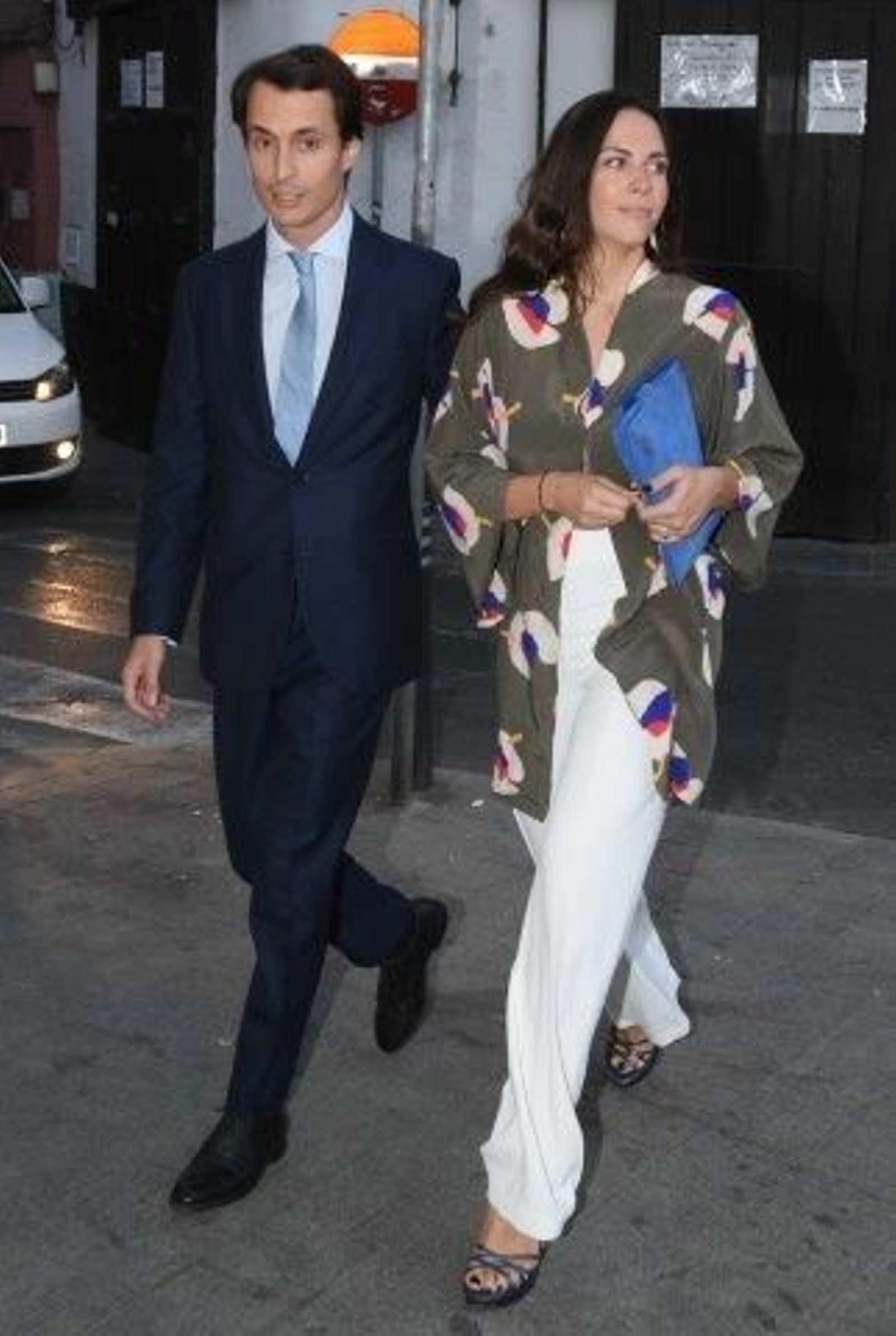 El bautizo de la segunda nieta del duque de Alba en Sevilla, en imágenes