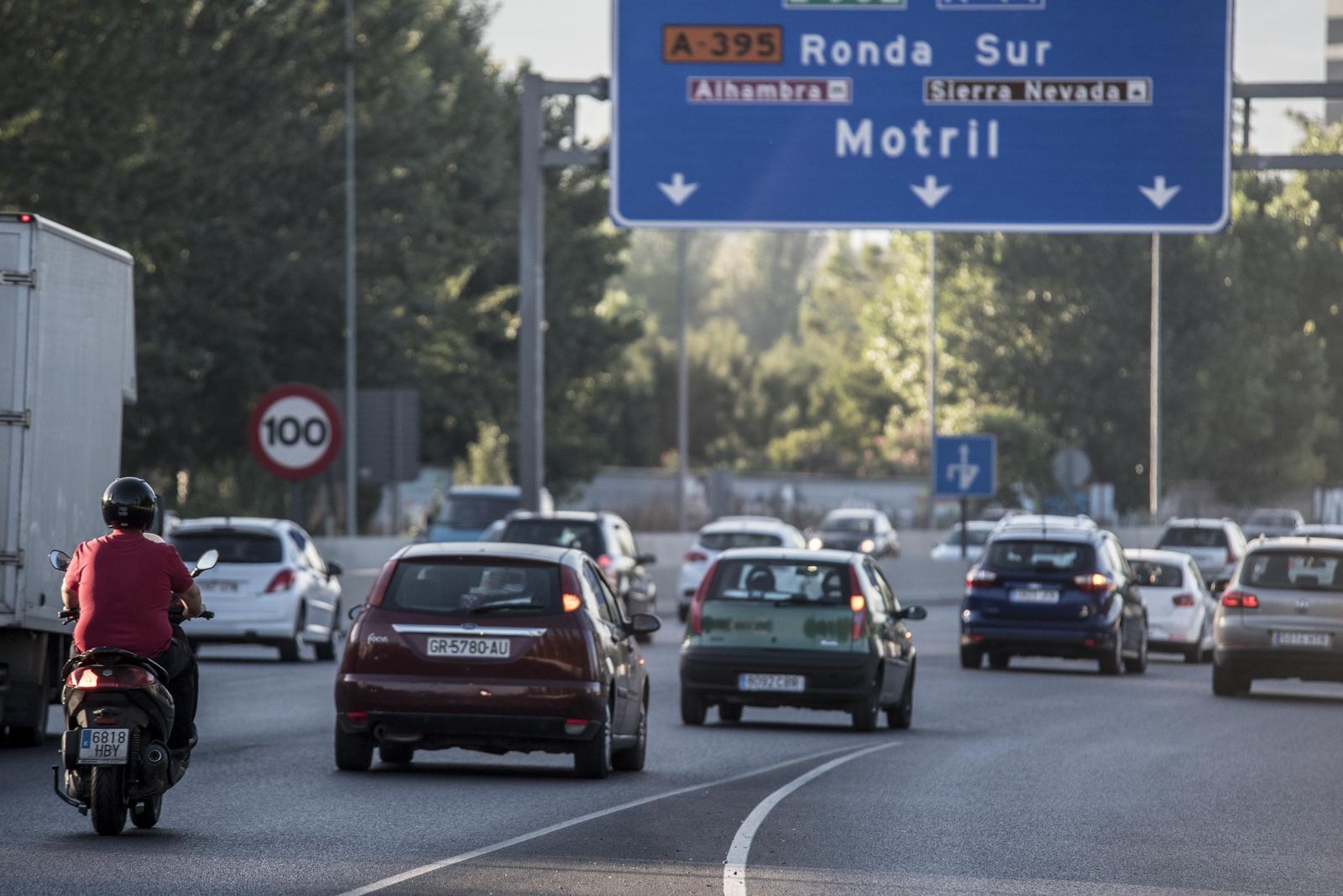 Imagen de archivo de la Circunvalación de Granada