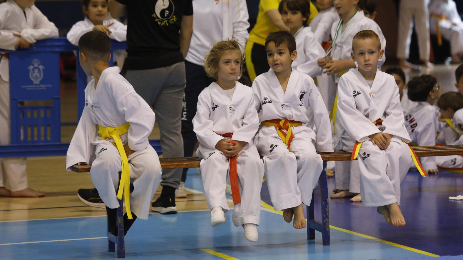 Jornada de torneo base de taekwondo olímpico
