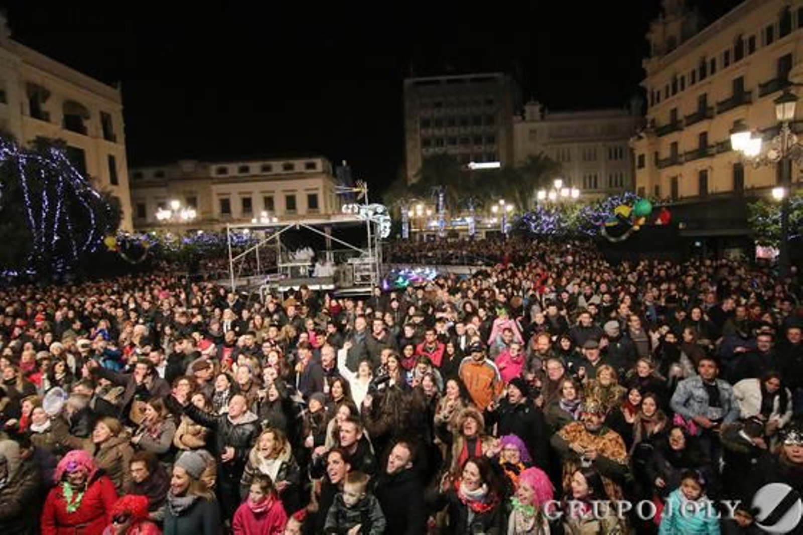 Córdoba celebra el fin de año en la plaza de las Tendillas
