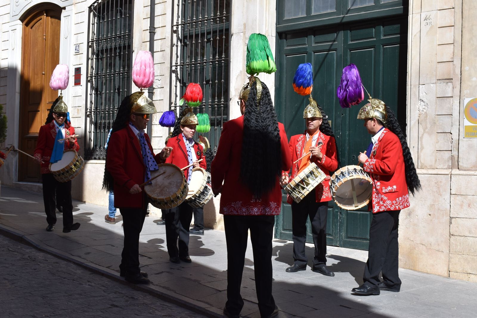 Miércoles Santo en Baena: Los judíos echan las cajas, en fotografías