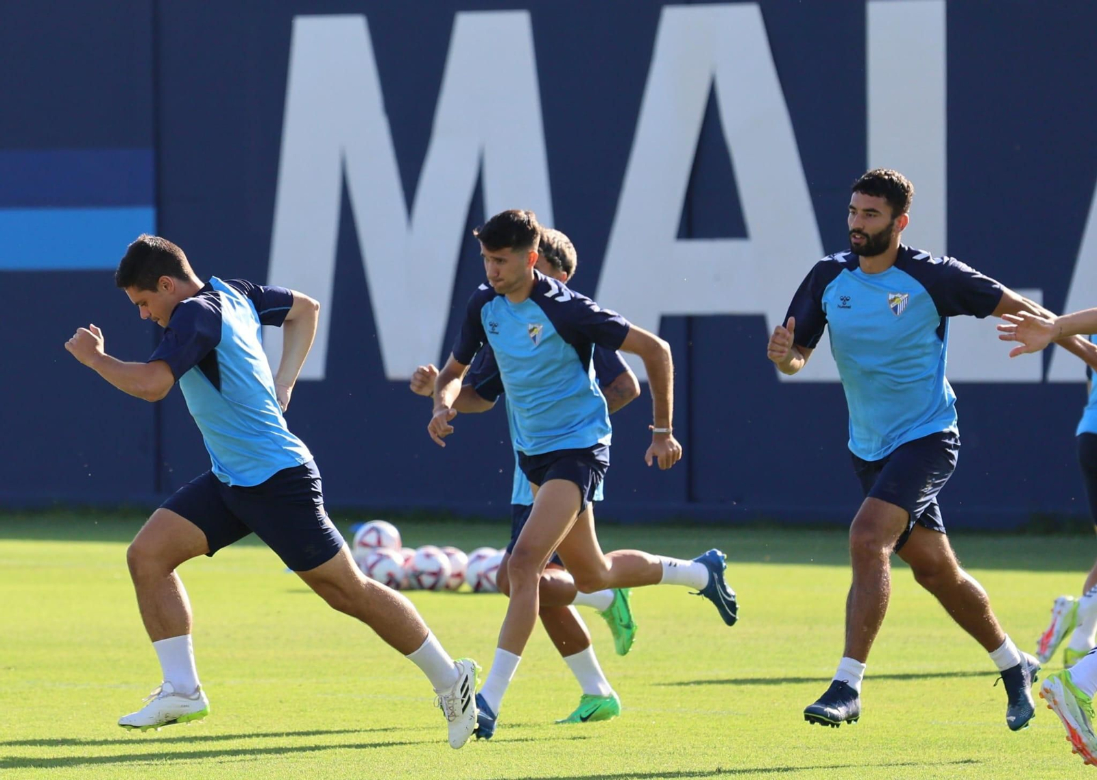 El primer entrenamiento de Roko Baturina y Luismi Sánchez, en fotos