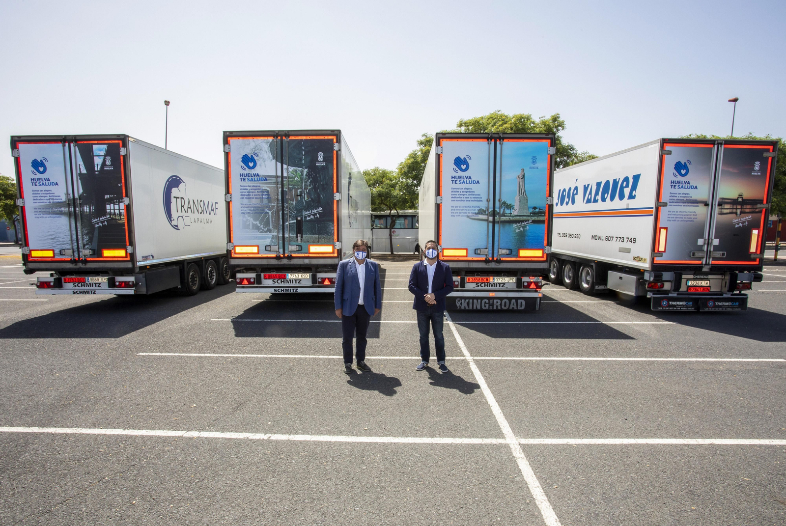 Presentación de la campaña 'Huelva te saluda'.
