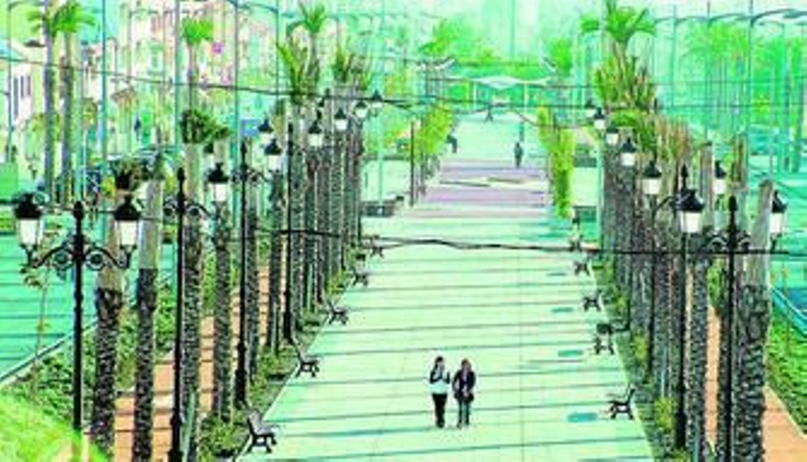 El Bulevar Ciudad de Vícar será uno de los protagonistas de los itinerarios programados.