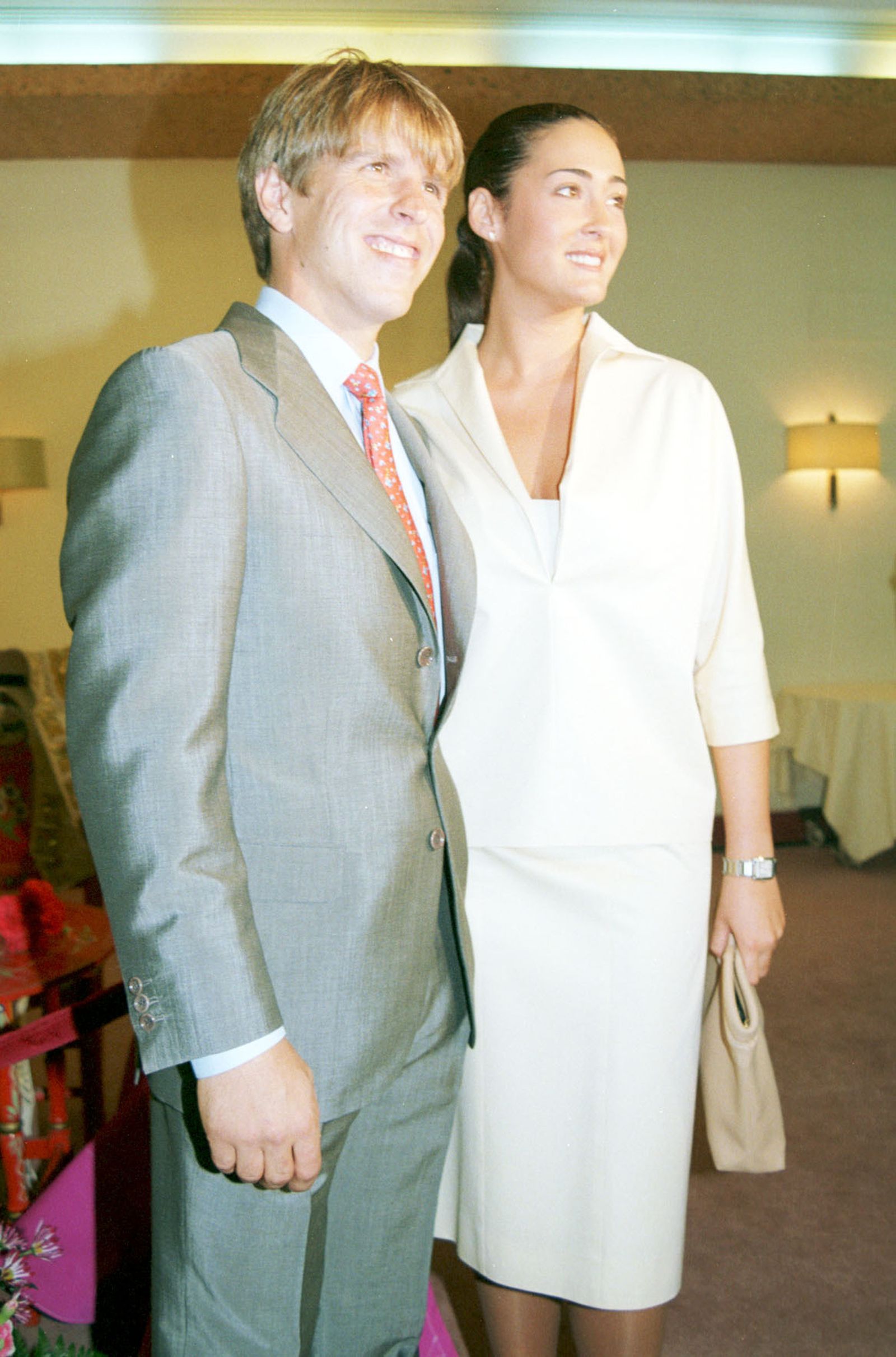 Vicky Martín Berrocal y Manuel Díaz 'El Cordobés' en 1998