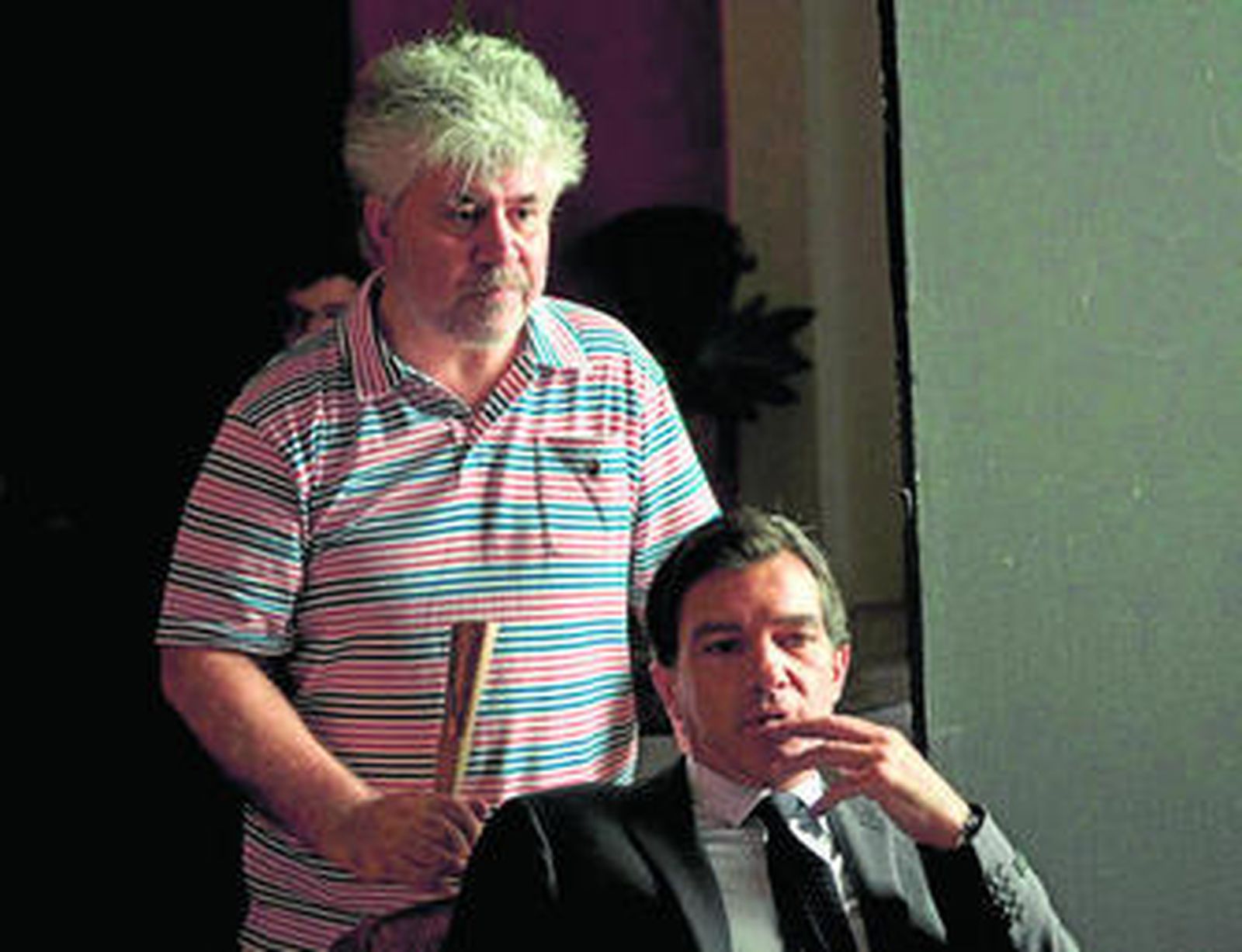 Ésta es la octava colaboración cinematográfica entre Pedro Almodóvar y Antonio Banderas.