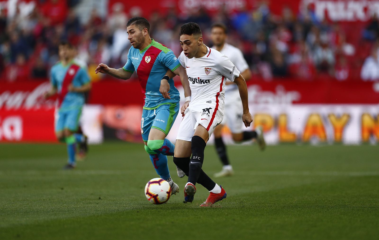 Todas las fotos del Sevilla-Rayo Vallecano
