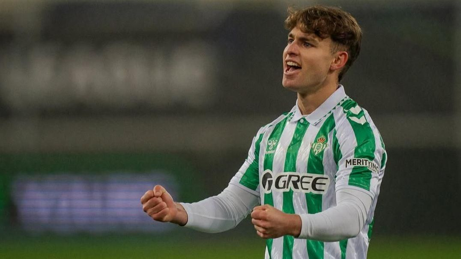 El debut de Ángel Ortiz con el Betis en competición Europea El debut de Ángel Ortiz con el Betis en competición Europea