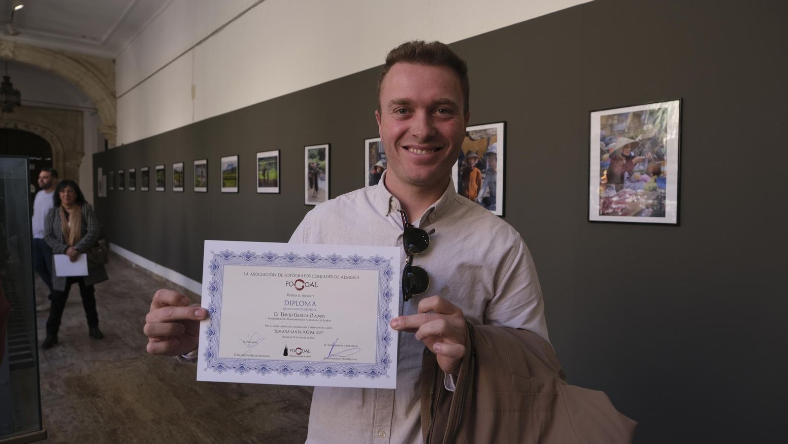 Imágenes de la presentación del cartel Semana Santa 2025 de FOCOAL