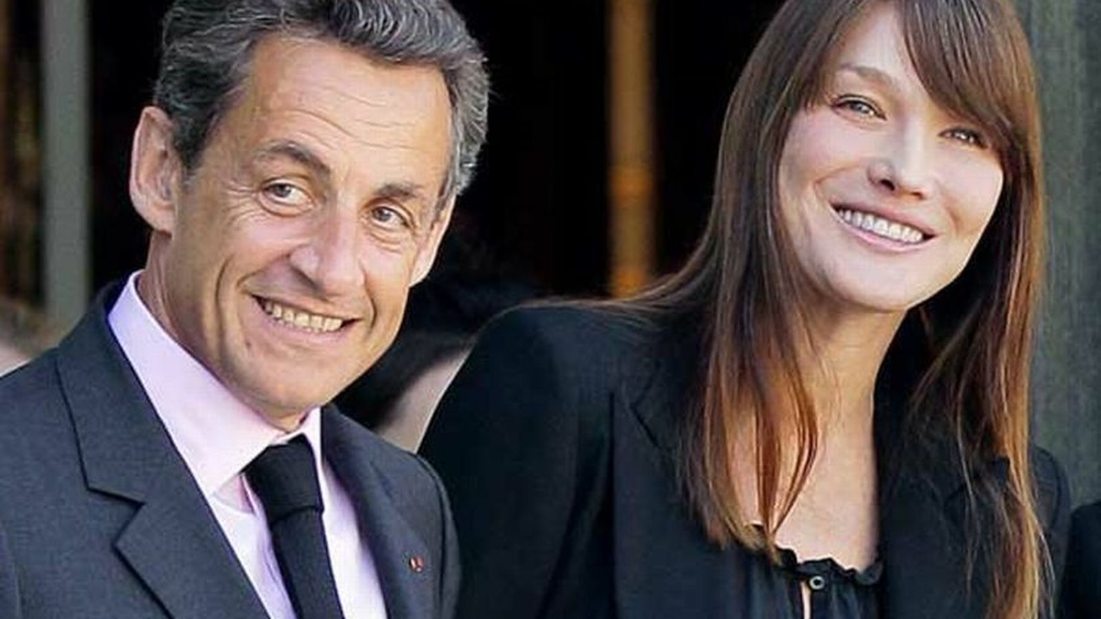 Nicolas Sarkozy y Carla Bruni.