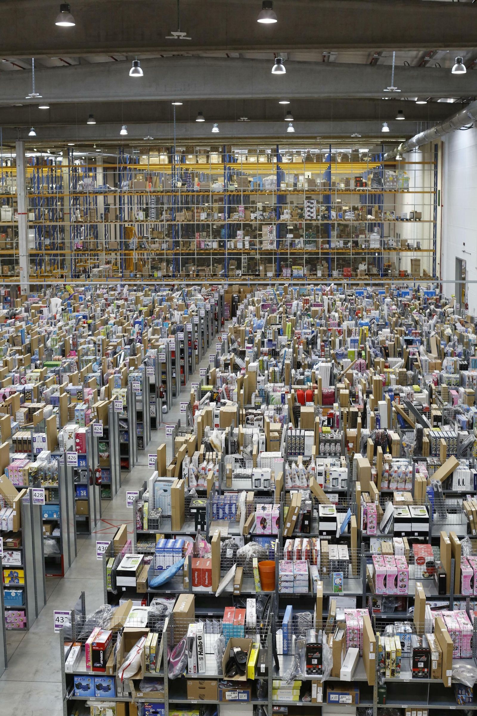 Planta logística de Amazon