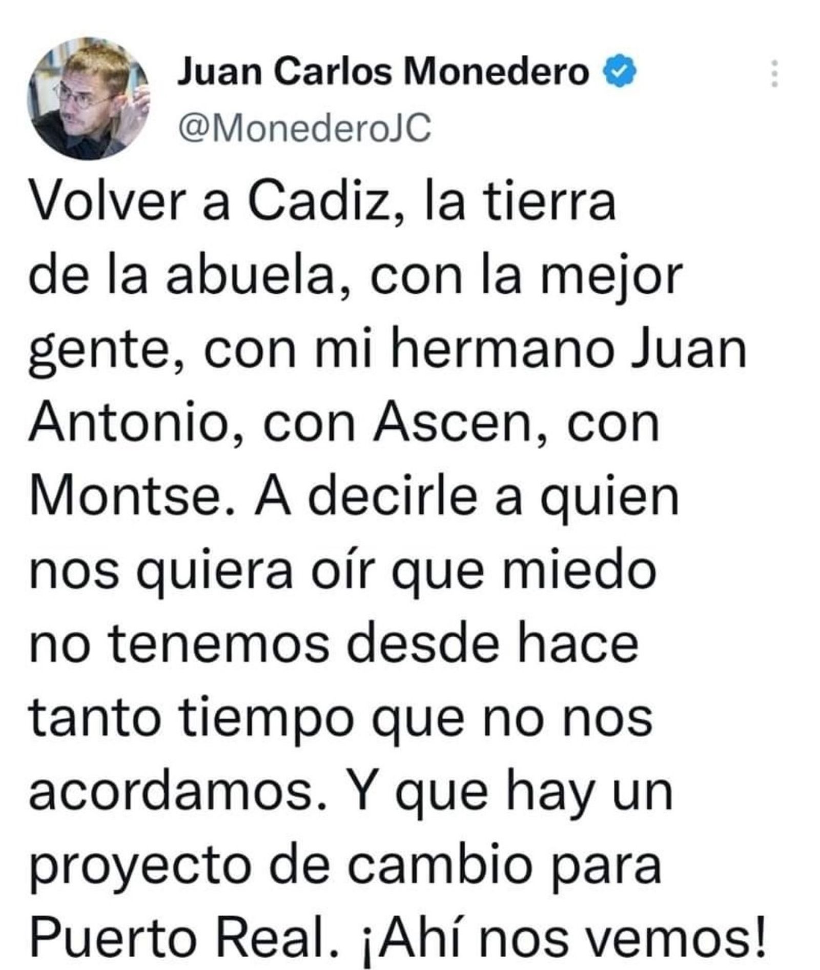 El tío más malage de la política española, como le dijo el Kichi