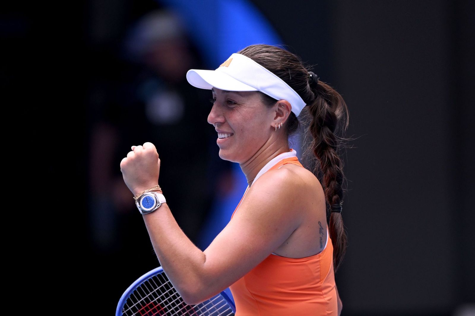 Las fotos de la retirada de Musetti ante Djokovic y del resto de cuartos de final