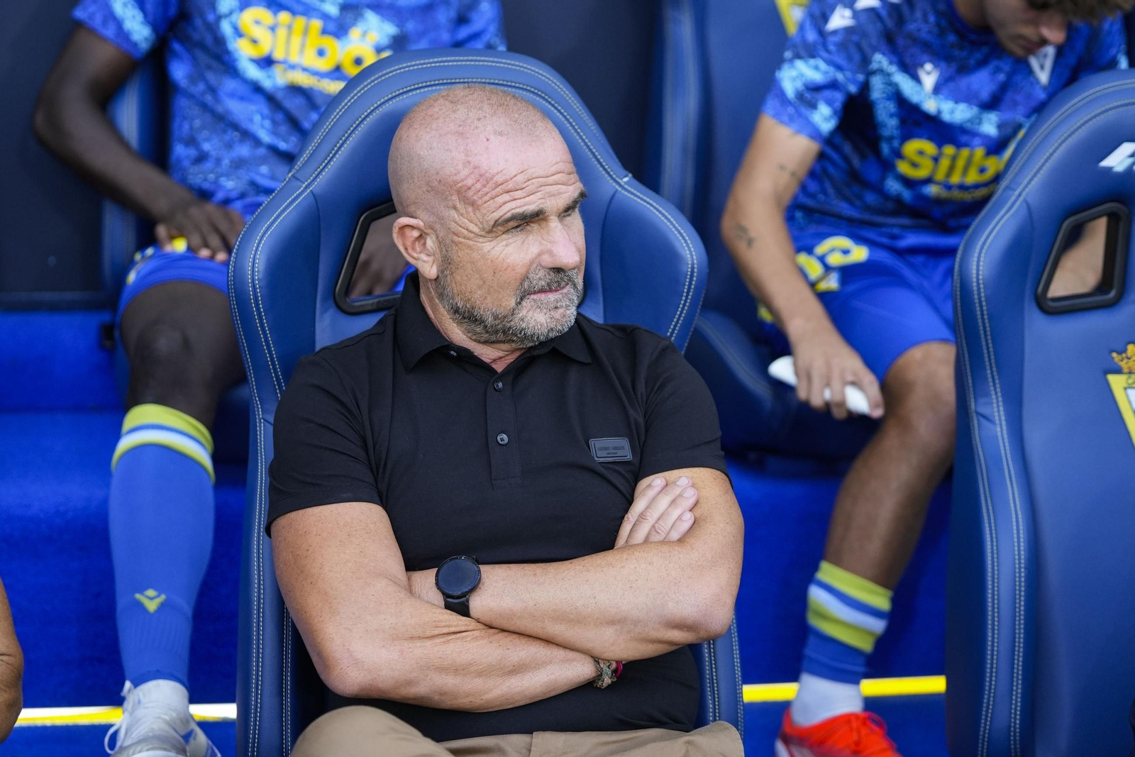 Paco Lopez, entrenador del Cádiz. Paco Lopez, entrenador del Cádiz.