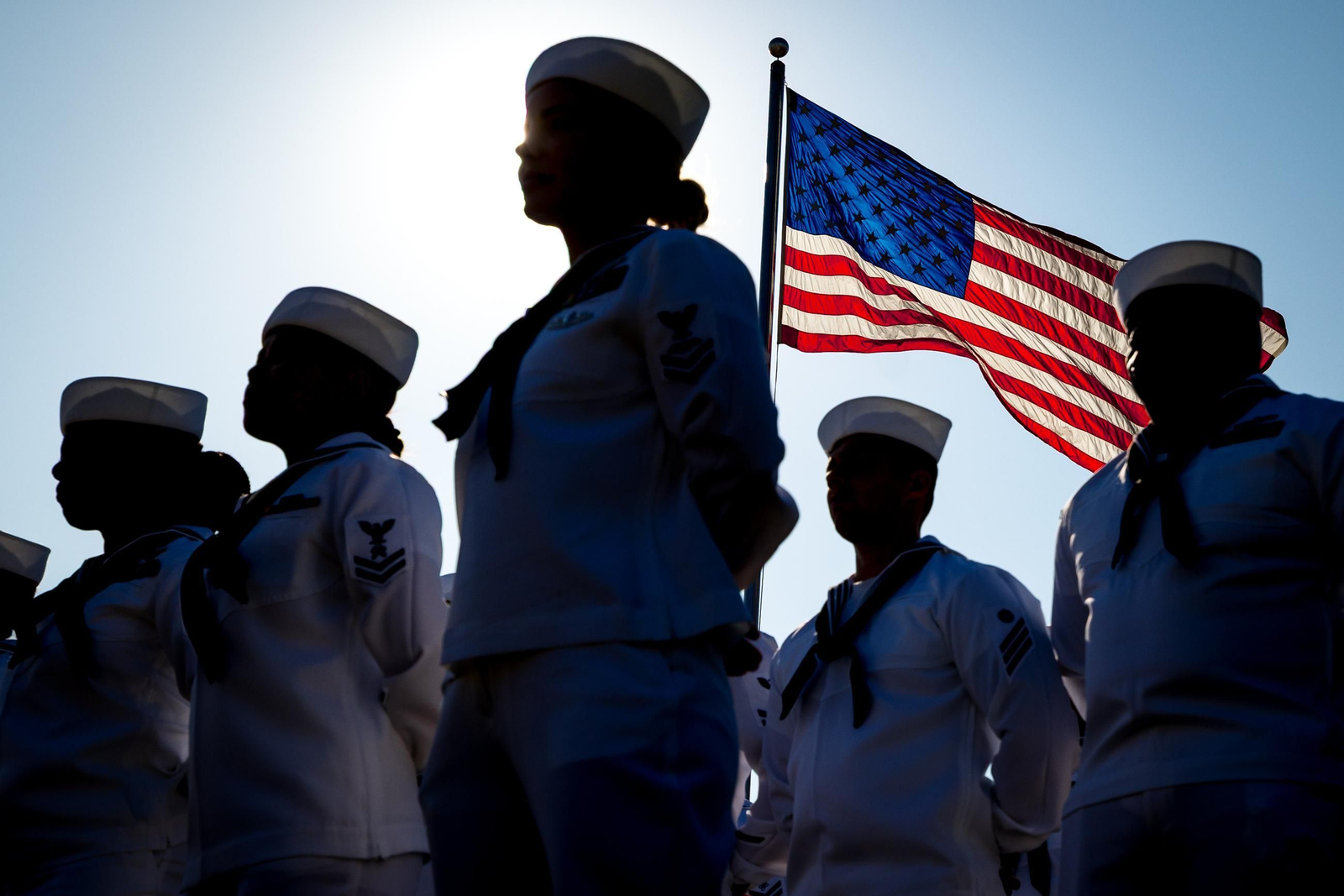 Las imágenes de la ceremonia de cambio de mando de EEUU en la Base de Rota