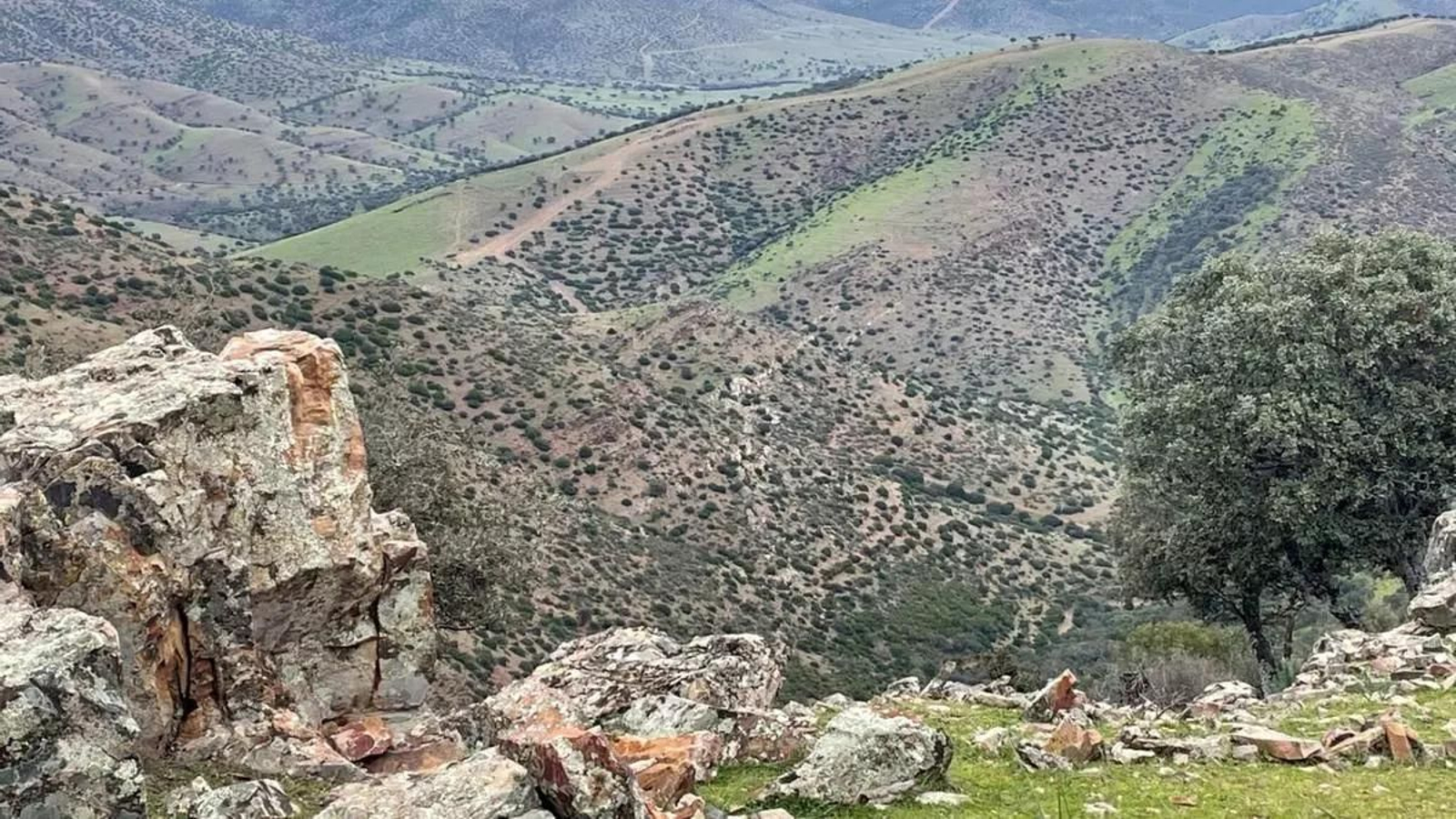 Zona cercana a la Formación Pochico.