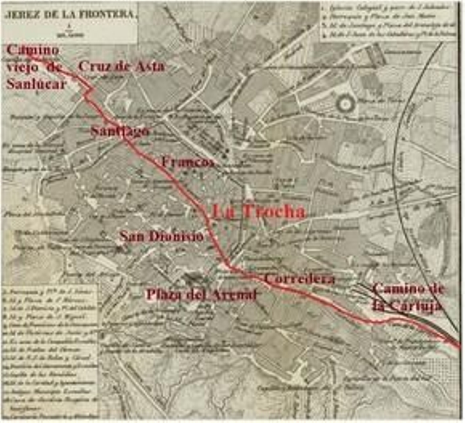 La Trocha por Jerez